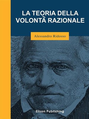 cover image of La teoria della volontà razionale
